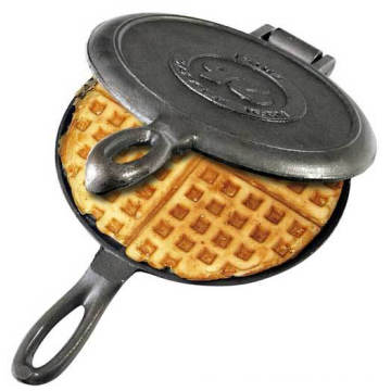 Old Fashioned Cast Iron Waffle Maker